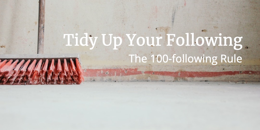 The 100-following rule